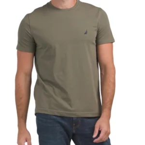 Camiseta Nautica-Café Grisáceo US49