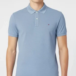 Camisa Tipo Polo Tommy Hilfiger-Azul Claro US68
