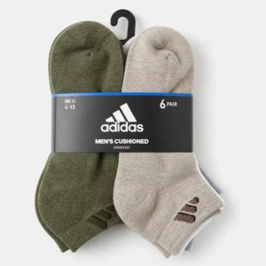 6 Pack Calcetas Adidas-Colores Mixtos US31