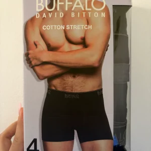 4 Pack Boxer Buffalo-Negro y Gris US12