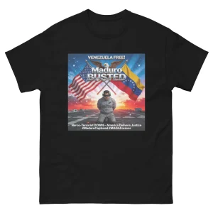 Camiseta unisex Venezuela Free Maduro Captured