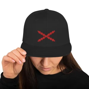 Gorra snapback clásica Cruz de Borgoña
