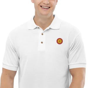 Polo unisex Escarapela de España bordada
