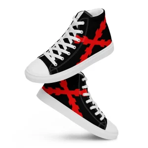 Zapatillas Cruz de Borgoña mujer