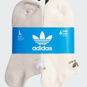 6 Pack Calcetas Adidas-Colores Mixtos US29