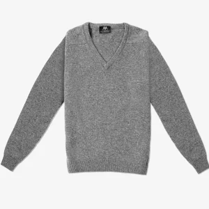 JERSEY DE PICO GRIS PERLA